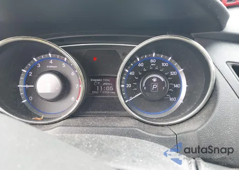 2011 Hyundai Sonata Gls из США, поврежденный, VIN 5NPEB4AC7BH104216